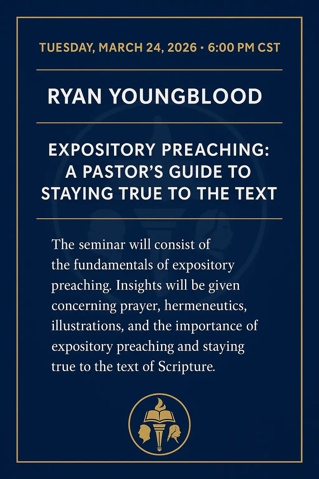 Expository Preaching Online Fellowship Adv